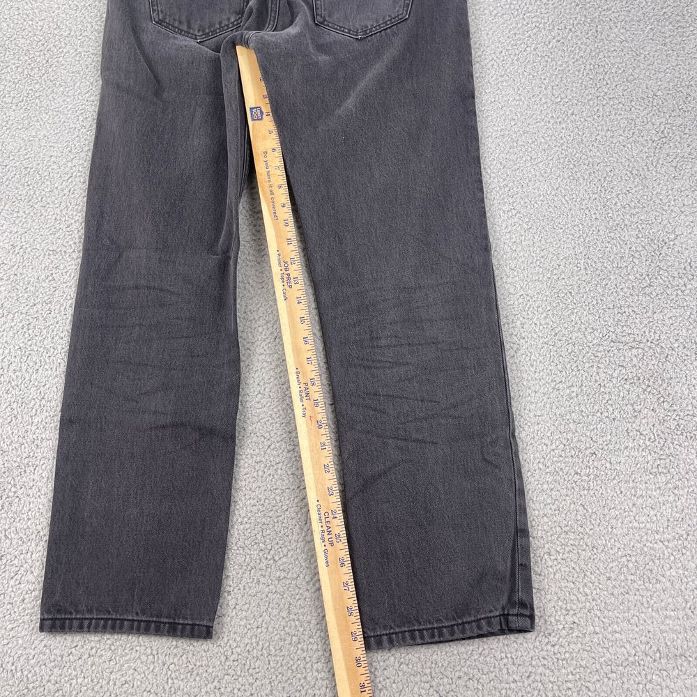 Rolla's Jeans Womens 30x32 Black Straight Leg Vintage‎ Inspired Australian Denim - Picture 7 of 10